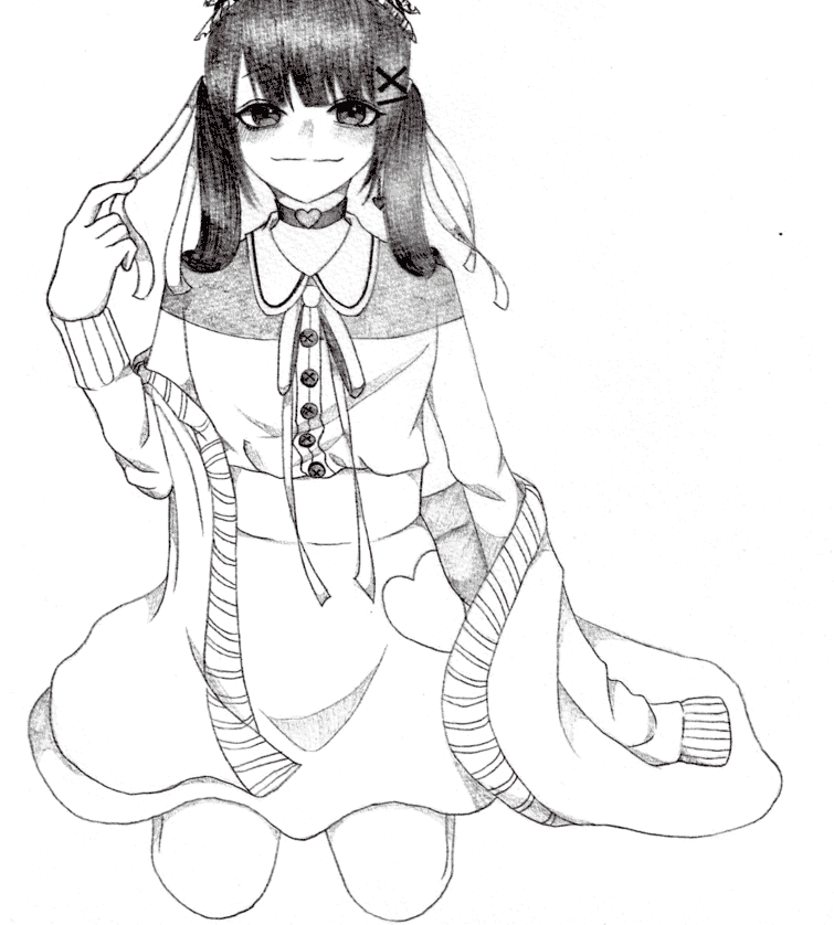 U.T.さん（14歳）が受講後に描いた作品